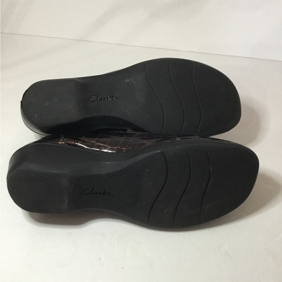 Clarks Bendables Women’s May Poppy Bronze Slip On Loafers Size 9 NWOB - Picture 6 of 8